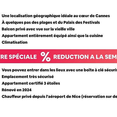 Grand Studio Cannes Centre Exteriör bild